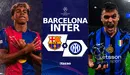 Barcelona vs. Inter EN VIVO y EN DIRECTO HOY: transmisión del partido