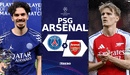 PSG vs. Arsenal EN VIVO, partido de vuelta: pronóstico, hora y dónde ver
