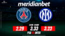 PSG vs Inter: ¡Un Iphone 16 será tuyo jugando en la gran final de la Champions League con Meridianbet!