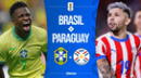 Brasil vs. Paraguay EN VIVO HOY: a qué hora juegan y qué canal transmite
