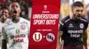 Universitario vs. Sport Boys EN VIVO por GOLPERU: transmisión del partido