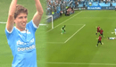 ¡En la última del primer tiempo! Ian Wisdom piso el área y anotó el primero de Sporting Cristal