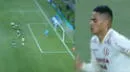 Anderson Santamaría casi anota el primer gol de Universitario sobre Palmeiras por Libertadores