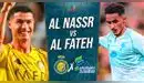 Al Nassr vs Al Fateh EN VIVO ONLINE con Cristiano Ronaldo: Transmisión del partido