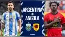 Argentina vs Angola EN VIVO vía TyC Sports ONLINE: TRANSMISIÓN y minuto a minuto del partido con Messi