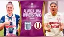 Alianza Lima vs. Universitario EN VIVO vía América TV por final de Liga Femenina