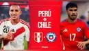 Perú vs. Chile EN VIVO ONLINE GRATIS: ver partido amistoso