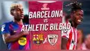 Barcelona vs Athletic Bilbao EN VIVO por ESPN: VER TRANSMISIÓN ONLINE del partido por LaLiga