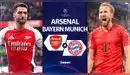 ¿A qué hora jugó Arsenal vs Bayern Múnich por Champions League?