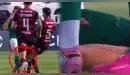 ¡Polémica en la final de Libertadores! Erick Pulgar y la dura falta a Fuchs que no fue tarjeta roja
