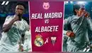 Real Madrid vs. Albacete EN VIVO y EN DIRECTO HOY: transmisión del partido