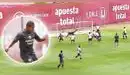 ¡Pero qué ven mis ojos! Edison Flores falló insólito gol en amistoso Universitario vs Boys - VIDEO