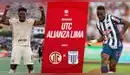 Alianza Lima vs. UTC EN VIVO por Liga 1 MAX: transmisión del partido
