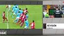 ¡Polémica! Sanguinetti anotó el 1-0 de Sport Huancayo a Sporting Cristal, pero el VAR cobró offside