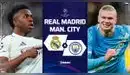 Real Madrid vs. Manchester City EN VIVO y EN DIRECTO: transmisión del partido