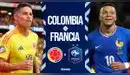 Colombia vs. Francia EN VIVO por Gol Caracol: transmisión del partido amistoso Colombia vs. Francia EN VIVO por Gol Caracol: transmisión del partido amistoso
