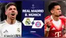 Real Madrid vs. Bayern Múnich EN VIVO y EN DIRECTO: transmisión del partido