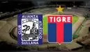 ¿Dónde ver el partido de Alianza Atlético vs. Tigre EN VIVO HOY?
