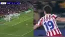 Julián Álvarez anotó golazo de tiro libre: Atlético Madrid vence 1-0 al Barcelona en Champions