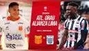 Alianza Lima vs. Atlético Grau EN VIVO HOY: a qué hora juegan, dónde ver y alineaciones