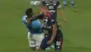 Junior se queda con 10: Jermein Peña metió un brutal codazo a Miguel Araujo y vio la roja