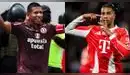 Golazo de Edison Flores con Universitario es comparado con anotación de Olise en Bayern Múnich