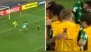 Terrible error de Rafael Lutiger que le permitió a Sosa anotar el 2-0 de Palmeiras sobre Cristal