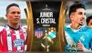 TRANSMISIÓN Sporting Cristal vs Junior EN VIVO por la Copa Libertadores 2026: minuto a minuto