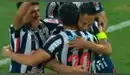 ¡Lo celebra el campeón! Renzo Garcés anotó el 3-0 de Alianza Lima sobre Los Chankas