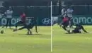 ¿Casi lo deja sin Mundial? Casemiro y una brutal entrada contra Endrick en el entrenamiento de Brasil