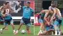 Gavi tuvo una dura entrada contra Rodri en la previa del Perú vs España y el debut del Mundial