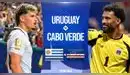 Uruguay vs. Cabo Verde EN VIVO HOY: minuto a minuto del partido