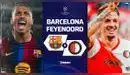 Barcelona vs Feyenoord EN VIVO: minuto a minuto por Champions League Barcelona vs Feyenoord EN VIVO: minuto a minuto por Champions League