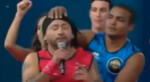 Zumba y la 'Pantera' Zegarra protagonizaron un tenso ,momento en Esto es Bacán.