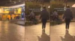 Pareja 'exagera' muestras de cariño en Plaza de Armas de Cusco y transeúntes quedan en shock