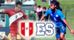 Perú y El Salvador listos para el último amistoso de esta fecha FIFA de septiembre