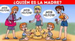¿Quién es la madre de los niños? Resuelve este acertijo en 5 segundos, el 98% falló