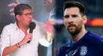 Erick Osores arremetió contra Lionel Messi