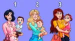 Averigua qué mujer carga al hijo de otra persona y cumple con este acertijo mental en 8 segundos.