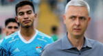 El entrenador de Cristal se expresó acerca del mediocampista rímense.