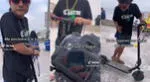 'Chili Huachana' se volvió viral luego de protagonizar un suceso con un influencer.