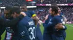 ¿Se reconciliaron? Mbappé abrazó efusivamente a Messi por darle el triunfo al PSG