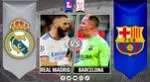Real Madrid vs Barcelona se enfrentan en el Santiago Bernabéu.