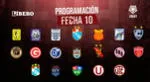 Porgramación y partidos de hoy de la fecha 10 del Torneo Apertura