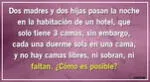 Utiliza todas tus habilidades mentales y desarrolla este nuevo acertijo extremo.