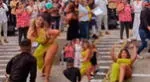 La actriz y modelo fue captada 'dándolo todo' en la pista de baile y se hizo viral en TikTok.
