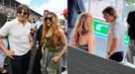 Tom Cruise busca conquistar a Shakira con un ramo de flores.