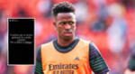 Vinícius Júnior fue expulsado a los 90+7 minutos ante Valencia.