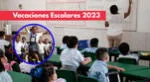Las vacaciones escolares de julio 2023