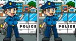 Tienes pocos segundos para que logres ubicar todas las diferencias entre los policías y demostrar que eres un genio.